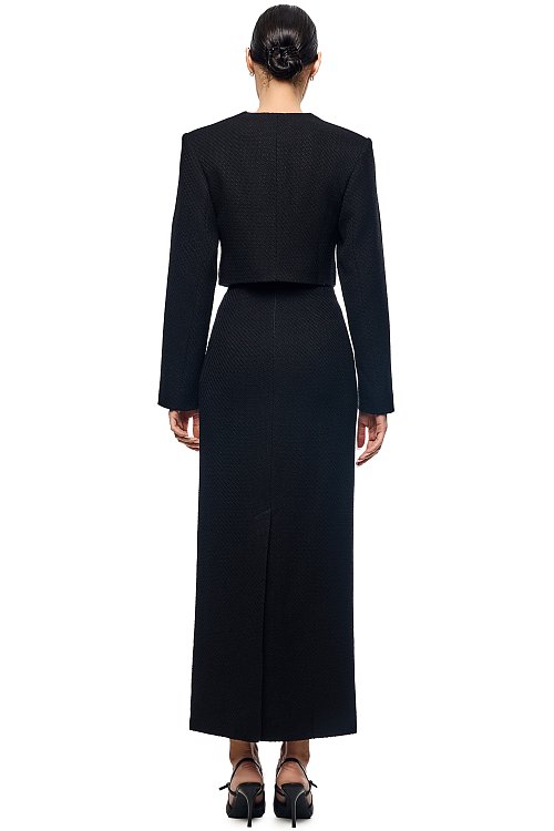 Жакет твидовый