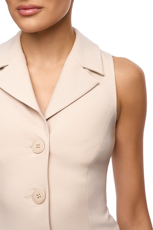 Платье с плиссированной юбкой