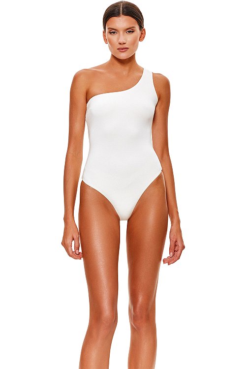 Боди на 1 плечо без рукавов