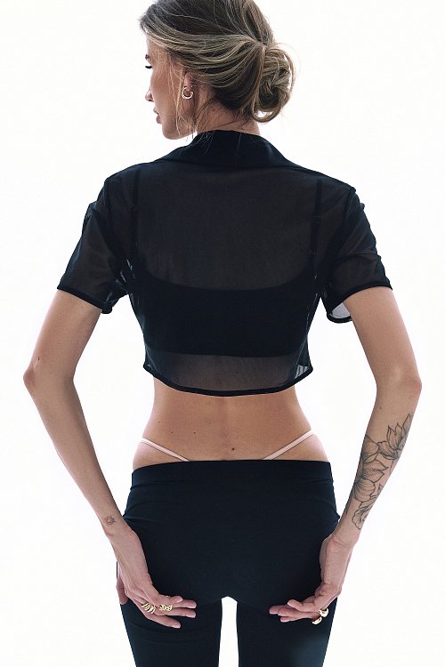 Поло прозрачное