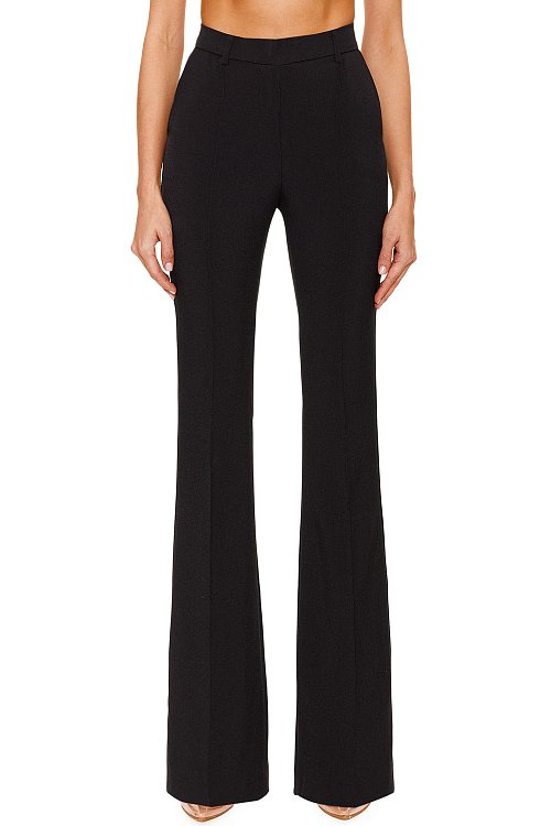 Pleated trousers, Black