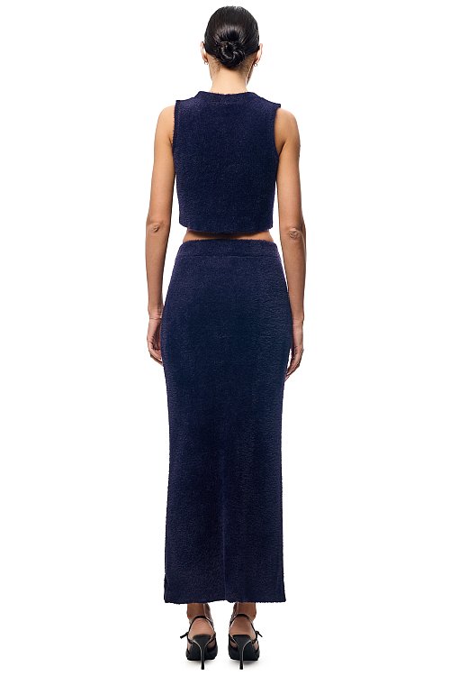 Юбка-макси трикотажная