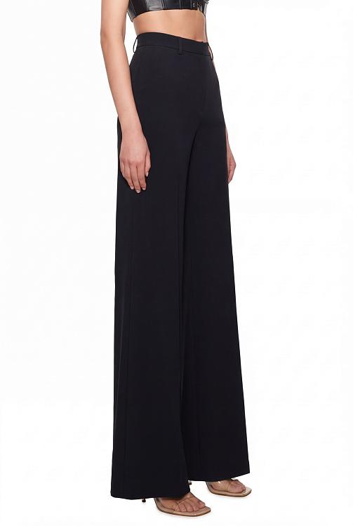 Брюки прямые с разрезами