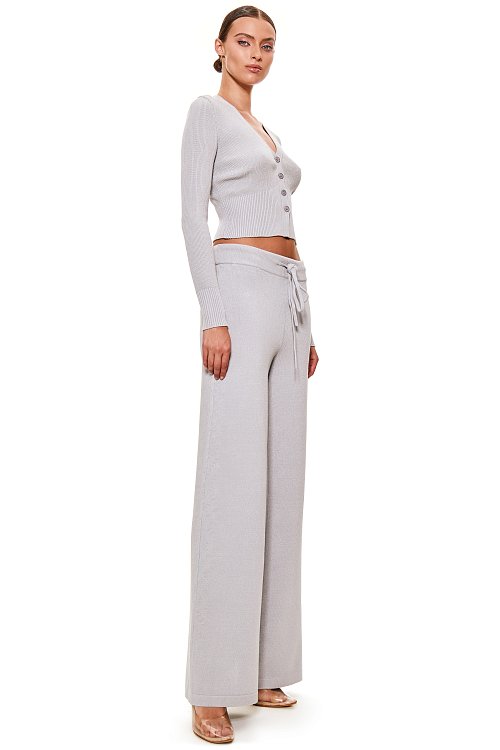 Кардиган в рубчик