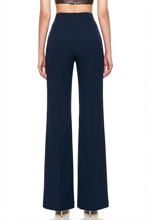 Брюки прямые с разрезами