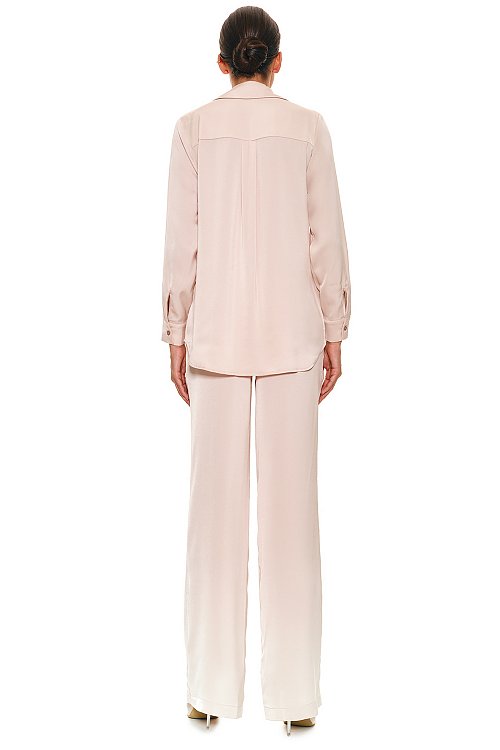 Рубашка из сатина удлиненная