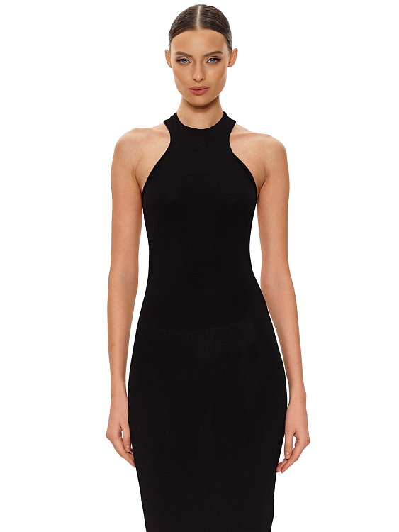 Платье с открытой спиной