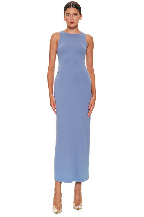 Basic maxi dress, Blue