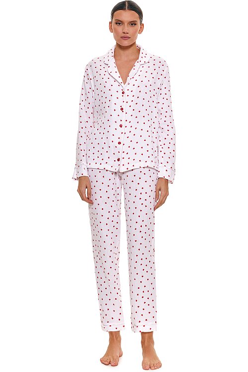 Muslin pajamas, White