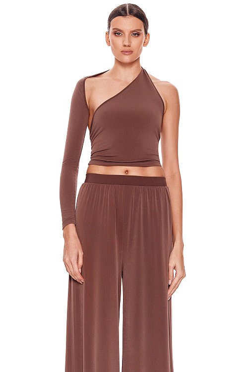 Лонгслив с одним рукавом