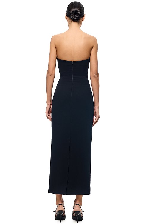 Платье бюстье макси