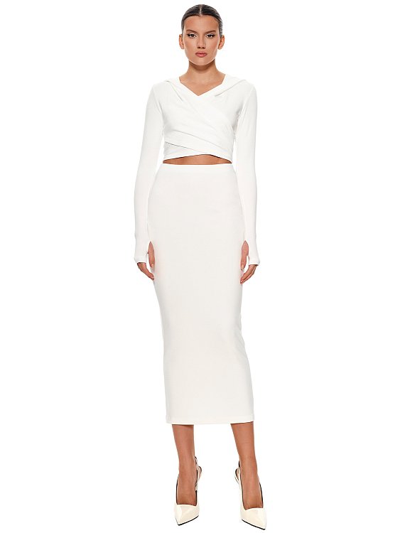 Лонгслив с капюшоном