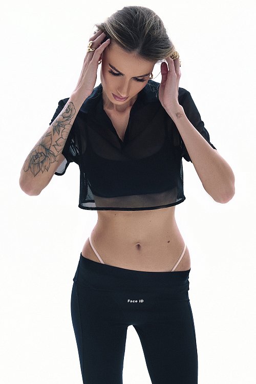 Поло прозрачное