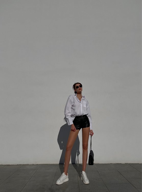 Рубашка оверсайз