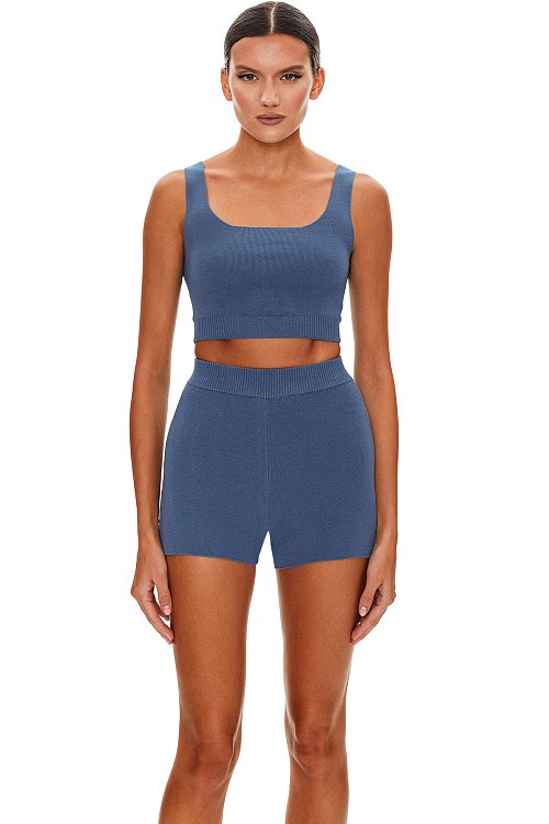 Шорты вязаные