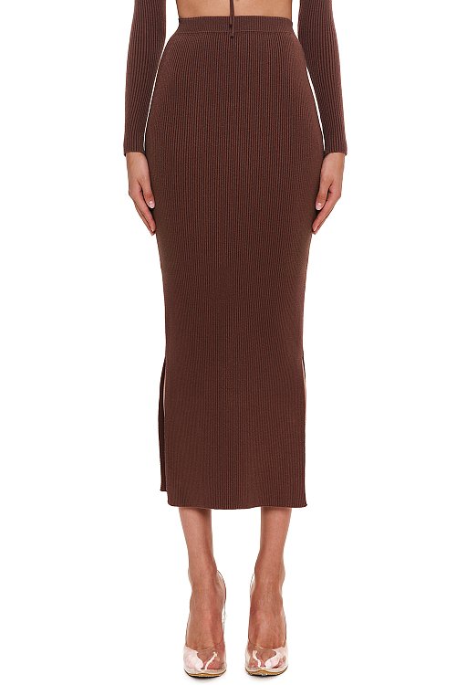 Топ со шнуровкой трикотажный