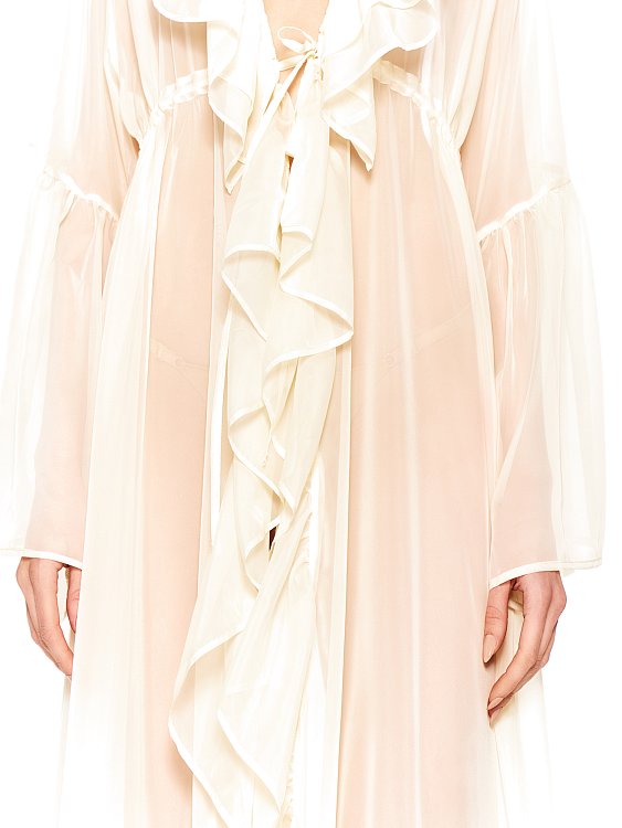 Накидка с воланами