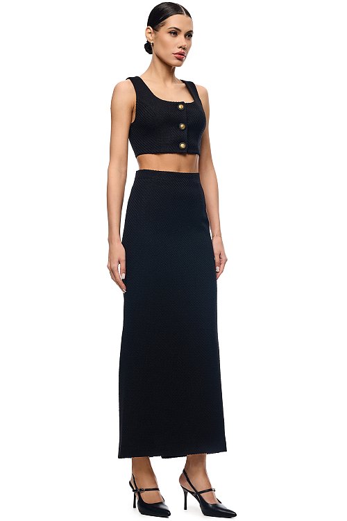 Юбка из твида