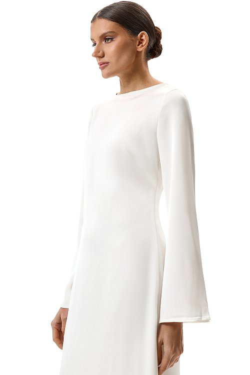 Платье приталенное макси