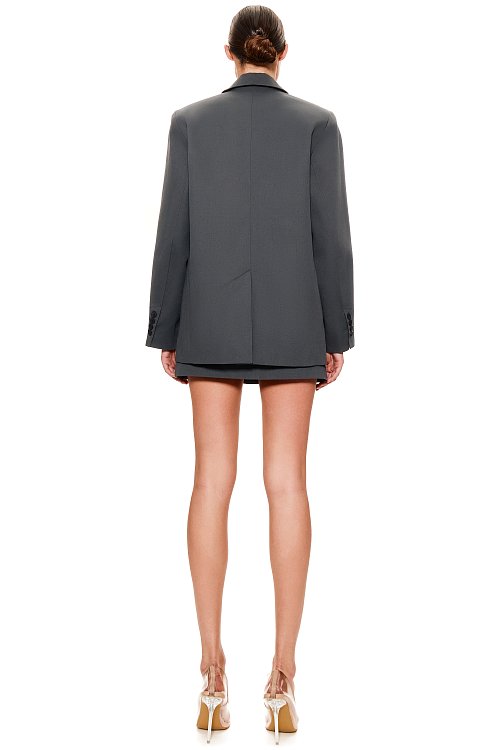 Жакет оверсайз из твила