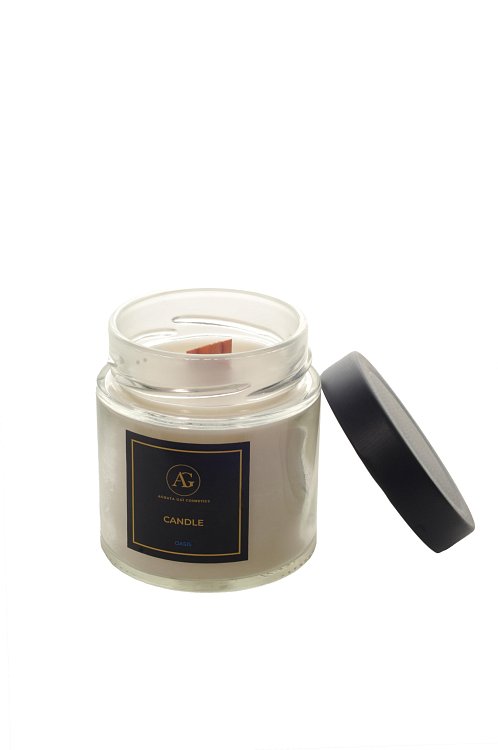 CANDLE OASIS, White
