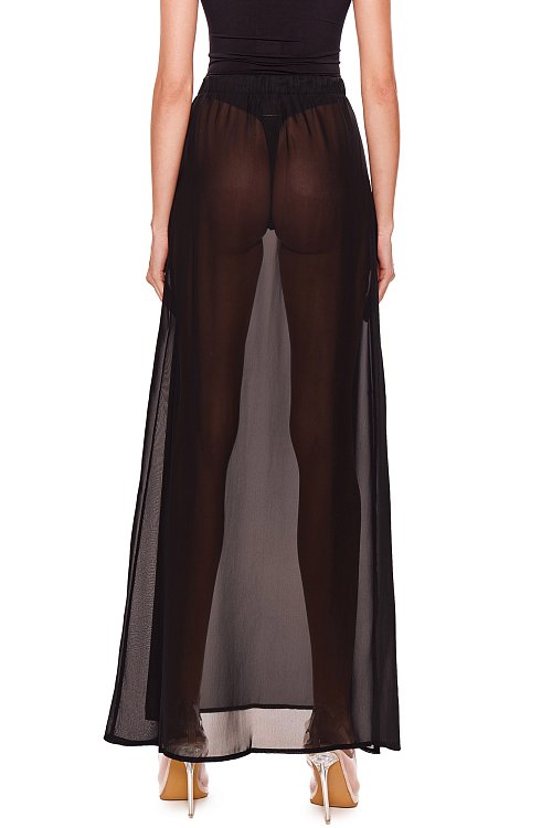 Юбка прозрачная макси