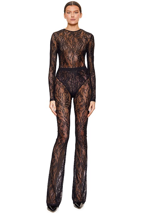 Guipure bodysuit