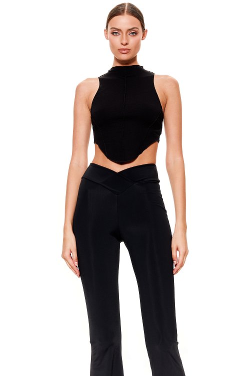 Кроп-топ спортивный