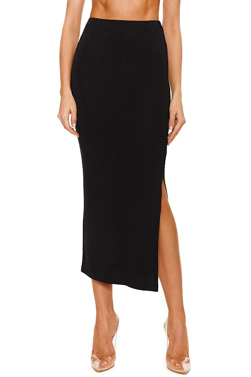 Maxi-skirt, Black