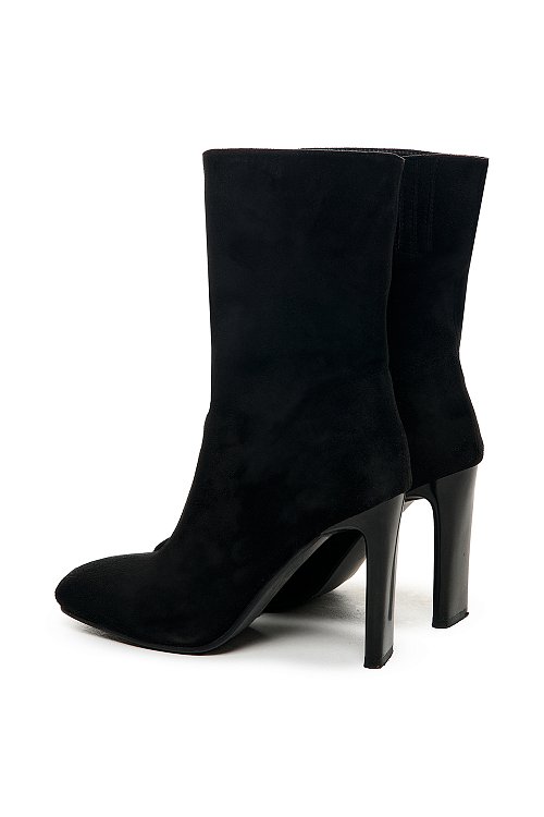 Ботильоны на широком каблуке