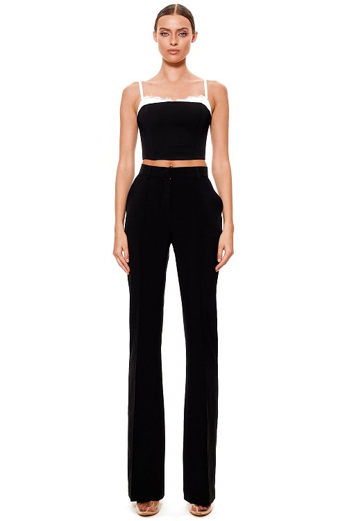 Топ-корсет с имитацией лифа